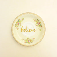Upcycled Vintage Saucer