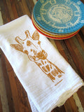 Flour Sack Tea Towel – Giraffe